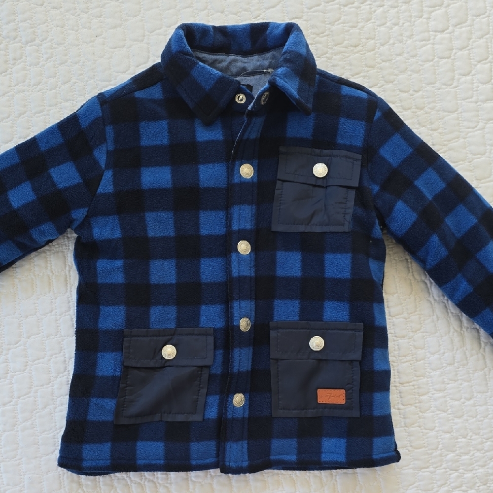 7 For All Mankind Sherpa Lined Fleece Jacket